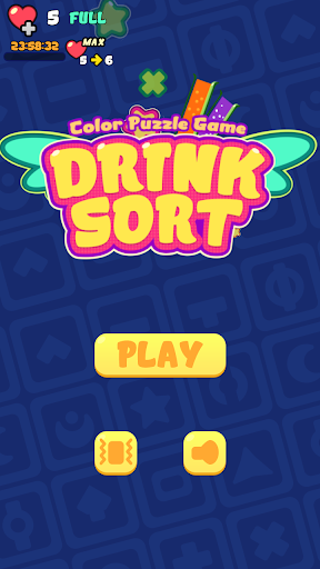 Android application Drink Sort - Color Puzzle Game screenshort