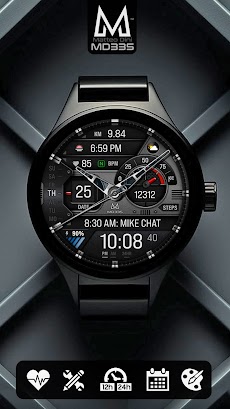MD335 Hybrid watch faceのおすすめ画像1