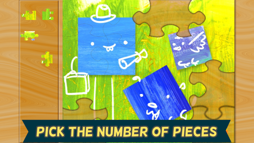 Screenshot of Shape Games for Kids: Puzzles