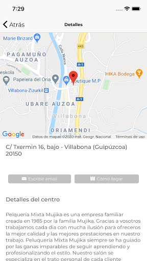 Peluquería Mixta Mujika Screen 2