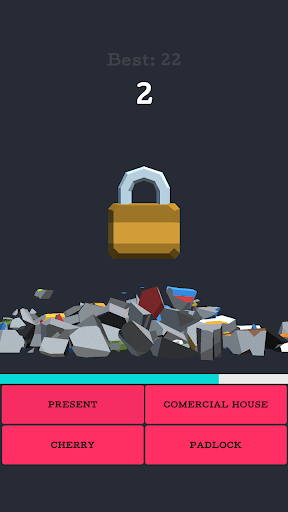 3D Icon Quiz Screen 3