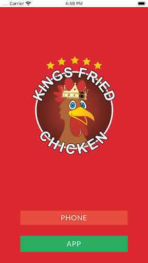 Android application Kings Fried Chicken S63 screenshort