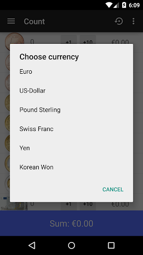 Coin Counter Screen 3