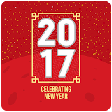 Nouvelle Année SMS Emoji 2017 icon