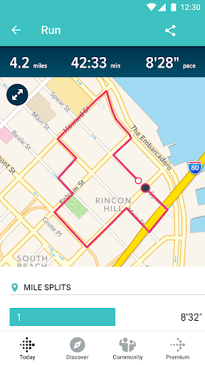 Fitbit screenshot