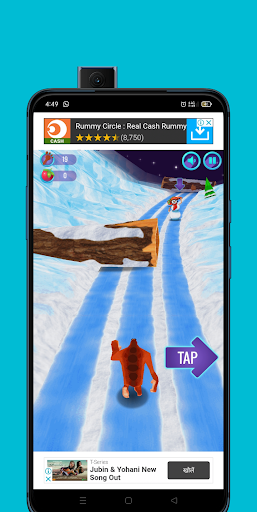 Running yeti sensation