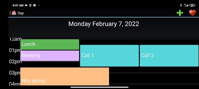 Calendar 2024, agenda Capture d'écran