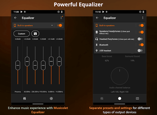 Musicolet Music Player [Free, No ads] screenshot 1