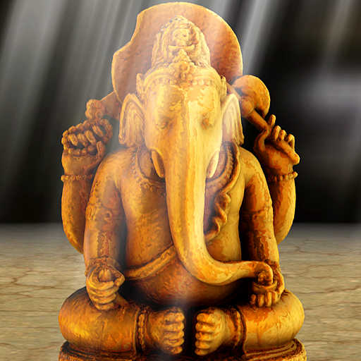 3D Golden Ganesha Wallpaper 1.0 Icon