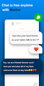 Captura 2 blue soniic Video Call Chat android