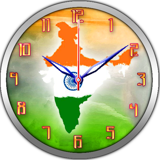 India Clock  Icon