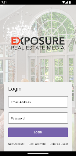 Android application Exposure Real Estate Media screenshort