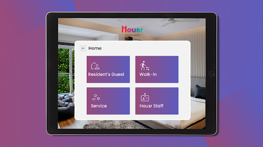 Android application Housr VMS screenshort