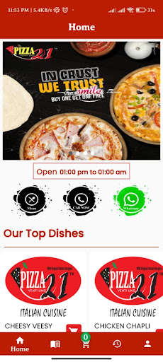 Pizza 21 Screen 3