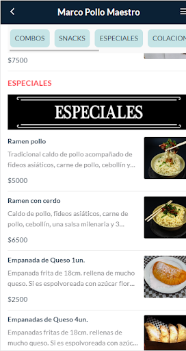 Marco Pollo Screen 3
