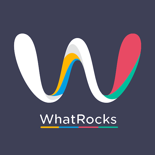WhatRocks logo