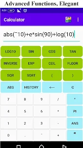 Calculator Simple and Advanced