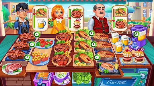 Crazy Cooking Diner Chefs Game