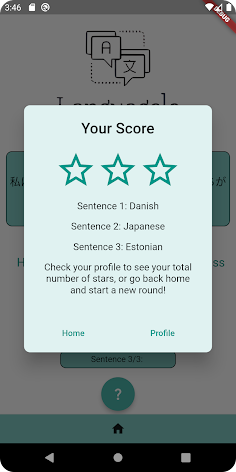 Languagele - Screenshot 3
