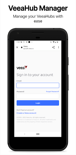 VeeaHub Manager Screen 2