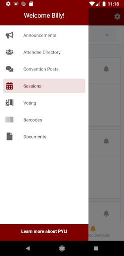 Android application Theta Tau National Convention screenshort