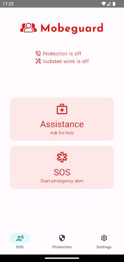 Android application Mobeguard screenshort