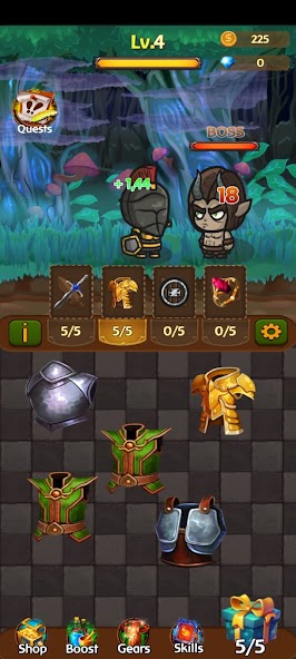 Merge Hero Tales 1.0 APK + Mod (Unlimited money) for Android