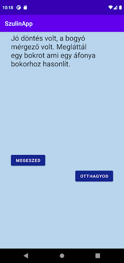 SzülinApp Screen 3