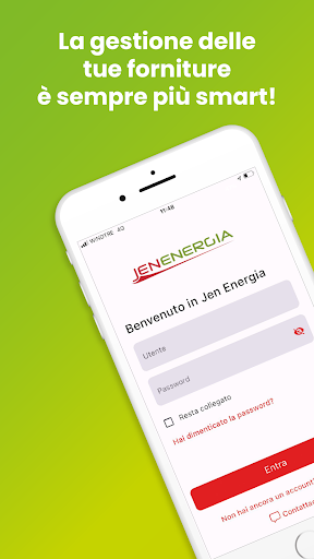 Android application Jen Energia screenshort
