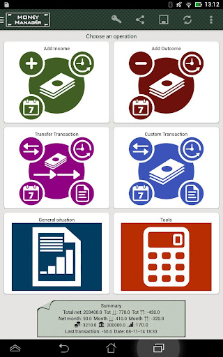 Money Manager Master