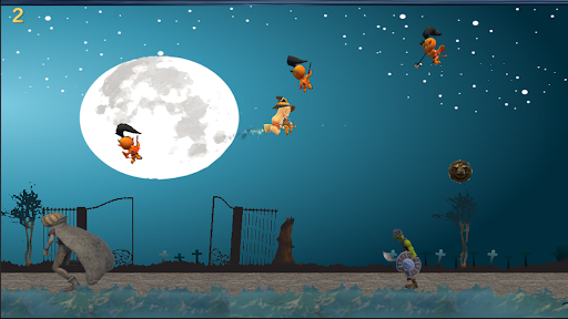 Android application Flappy Witch screenshort