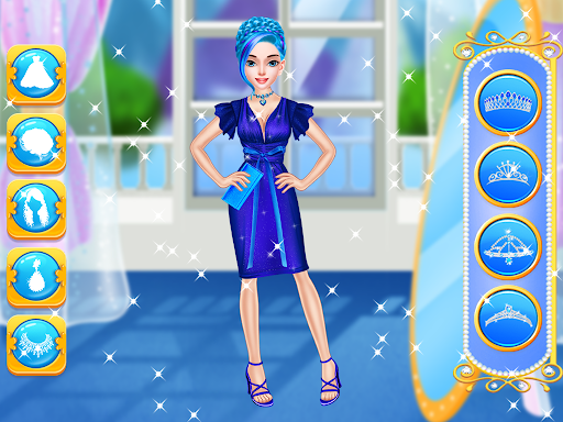 Blue Princess Beauty Makeover  Salon Games