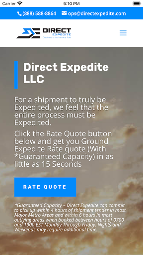 Direct Expedite