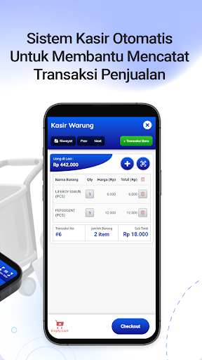 Kasir Warung Sembako & Pulsa Screen 2