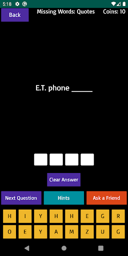 Movie Quiz - Trivia and more Screen 3