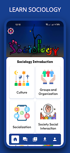 Screenshot of Learn Sociology: Social Master