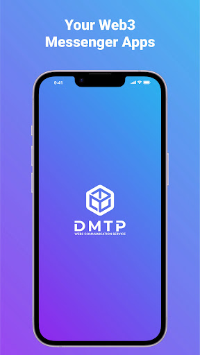 Android application Web3 Messenger DMTP screenshort