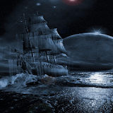 Boat In Night LWP icon