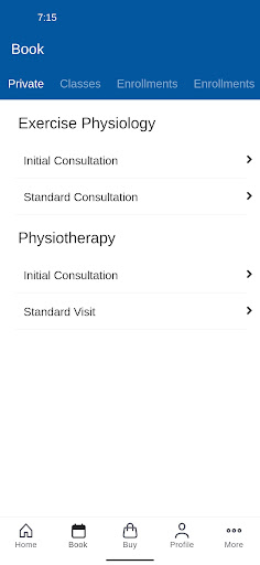 Proactive Pilates Screen 2