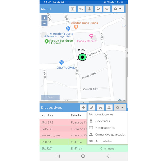 Almoca gps Screen 3