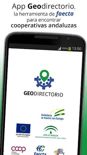 Android application Geodirectorio Faecta screenshort