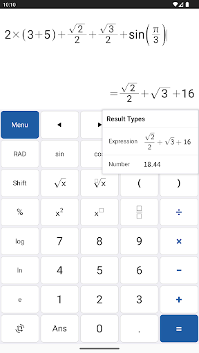 Scientific Calculator Screenshot 2 - AppWisp.com