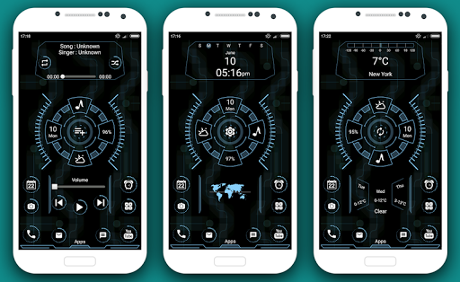 Screenshot of Grace full Launcher - Hide App