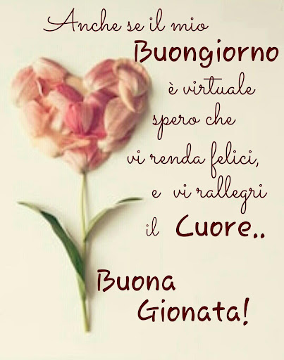 buongiorno buonasera buonanotte