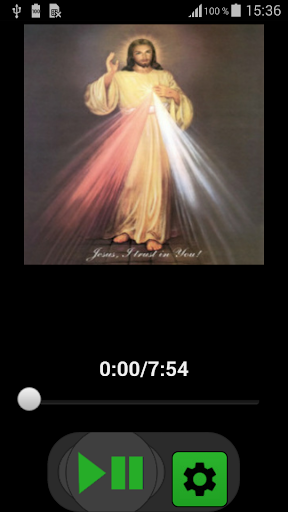 Android application Chaplet of Divine mercy audio screenshort