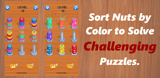 Bolt Nuts Sort: Color Sort Android App