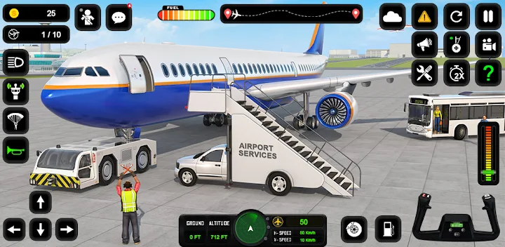 Airplane Flight Simulator Game