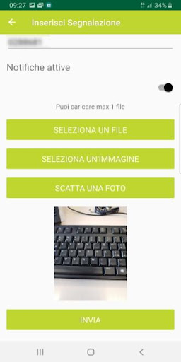 Android application MyTicket screenshort
