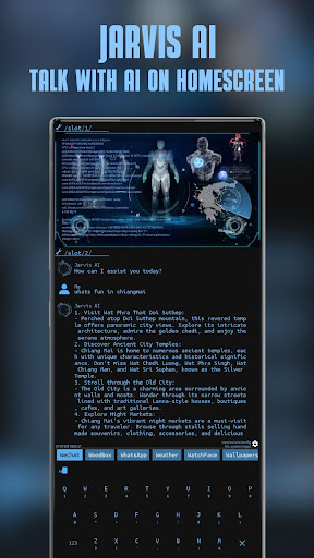 Jarvis AI Launcher Screenshot 1 - AppWisp.com