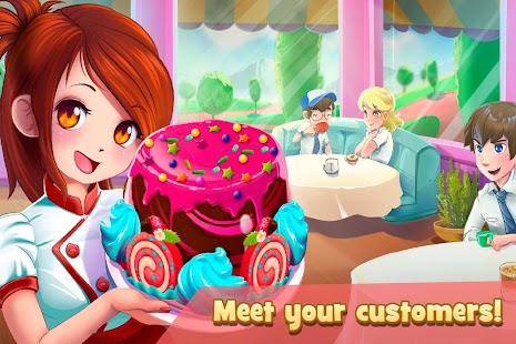 Dessert Chain: Café Waitress & Screenshot